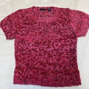 Moda International pink multicolor sweater